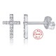 Cross Stud Earrings Sterling Silver Cross Stud Earrings Sterling Silver