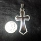 Men's Cross Cutout Stainless Steel Cross Necklace Men's Cross Cutout Stainless Steel Cross Necklace
