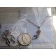 Dolphin Necklace and Earring Set (Pink) Dolphin Necklace and Earring Set (Pink)