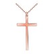 Women's 18K Rose gold/platinum plated cross Women's 18K Rose gold/platinum plated cross