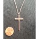Women's 18K Rose gold/platinum plated cross Women's 18K Rose gold/platinum plated cross